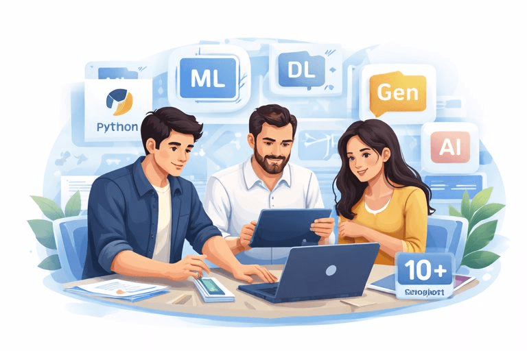 AI course training with Python, Machine Learning and Generative AI